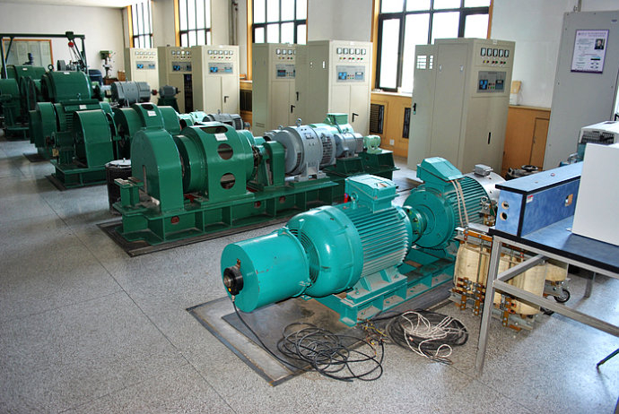 英德某热电厂使用我厂的YKK高压电机提供动力一年质保